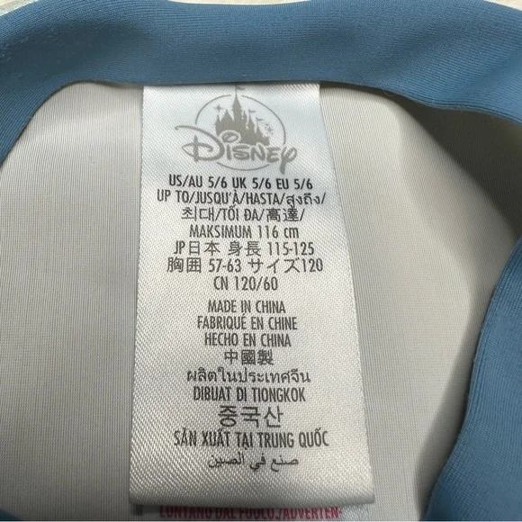 Disney Spider-Man Swimsuit 2 Pc Blue & White Size 6 - Picture 5 of 16